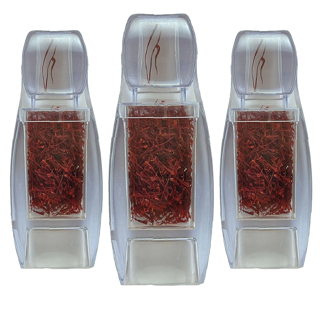 زعفران نگین سنتی آذین زعفرومارکت -13.8گرم - زعفران نگین طبیعی خشک - زعفرو مارکت